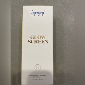 Supergoop glow screen sunscreen
